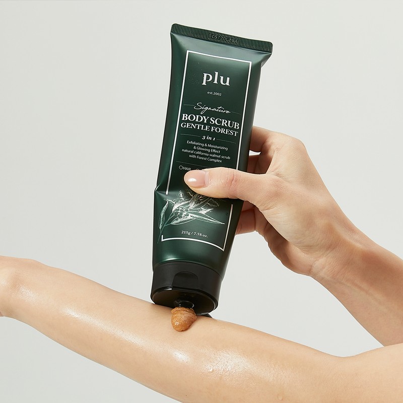 flu [Flu] 1+1 Signature Body Scrub Gentle Forest 215g /