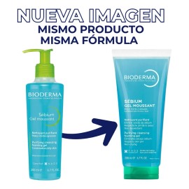Bioderma Sebium Gel Moussant 200 Ml Nettoyant