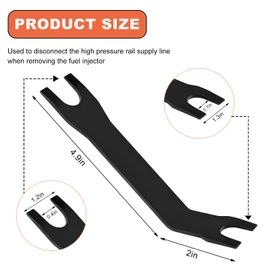 KVAEY High Pressure Oil Line Quick Disconnect Tool, Sturdy HPOP Wrench Quick-Release Coupling Tool Compatible with 6.0L 7.3L Powerstroke, Metal Oil Pump Remover Fit for F250 F450 F550
