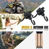 MARRTEUM 24 Inch Flat Adjustable Bungee Cords with Hooks Heavy