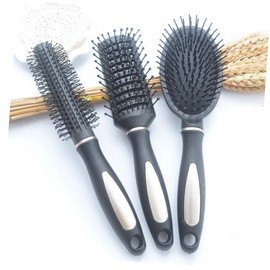 BIUDECO Ergonomic Handle Massage Comb Set 3pcs Curly Hair Comb Static Design for Easy Scalp Care
