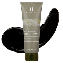 비알머드 리커버리 머드 필오프 블랙헤드 제거 코팩 마스크팩, 1개입, 1개 Vialmerd Recovery Mud Peel-Off Blackhead Removal Pore Mask Pack, 1 Piece