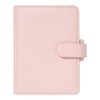 Filofax Saffiano Organizer, Mini Size, Blush - Cross-Grain, Leather-Look, Five