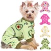 Small Dog Pajamas, Yorkie Pajamas Chihuahua Pjs, Stretchable Pig Design