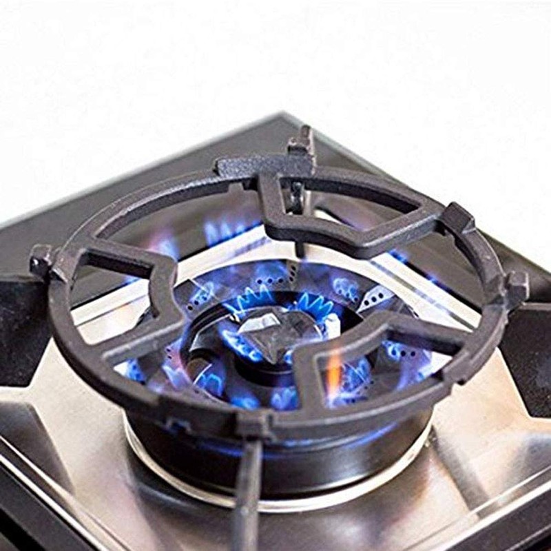 Wok Ring,Universal Non Slip Cast Iron Wok Support Ring Stove