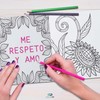 DREAMCO SUPPLIES: Libro Colorear Mandalas Antiestrés - Manifiesto - Paz