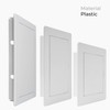 HVAC OV 6x10 Inch White Access Panel for Drywall –