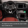 Fancemot Real Carbon Fiber Dashboard Cover Trim Compatible with 2015–2023