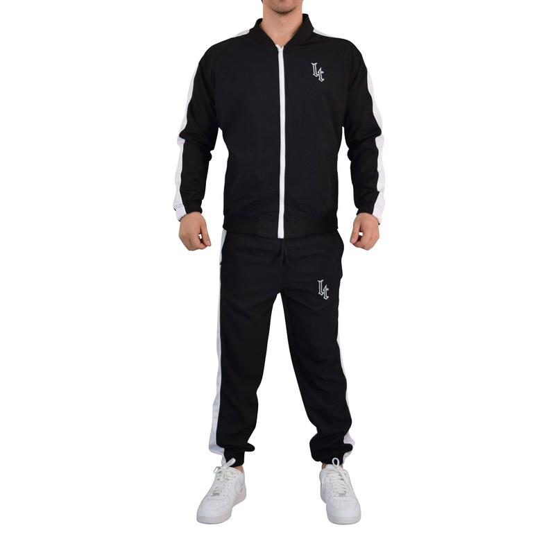JOHN LEOPARD - Leopard Training Featherweight Tracksuit Deep Black Talla