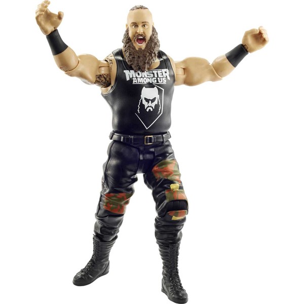 WWE MATTEL Braun Strowman Top Picks 6-inch Action Figures with Articulation & Life-Like Detail