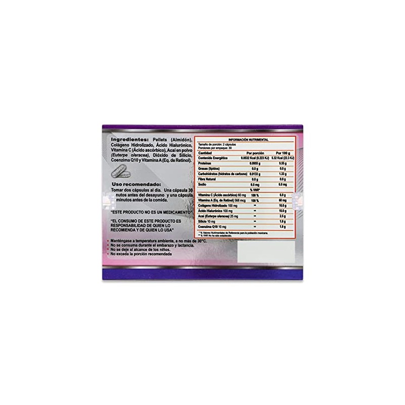 COLAGEMAX, 60 CAPSULAS DE 500 MG