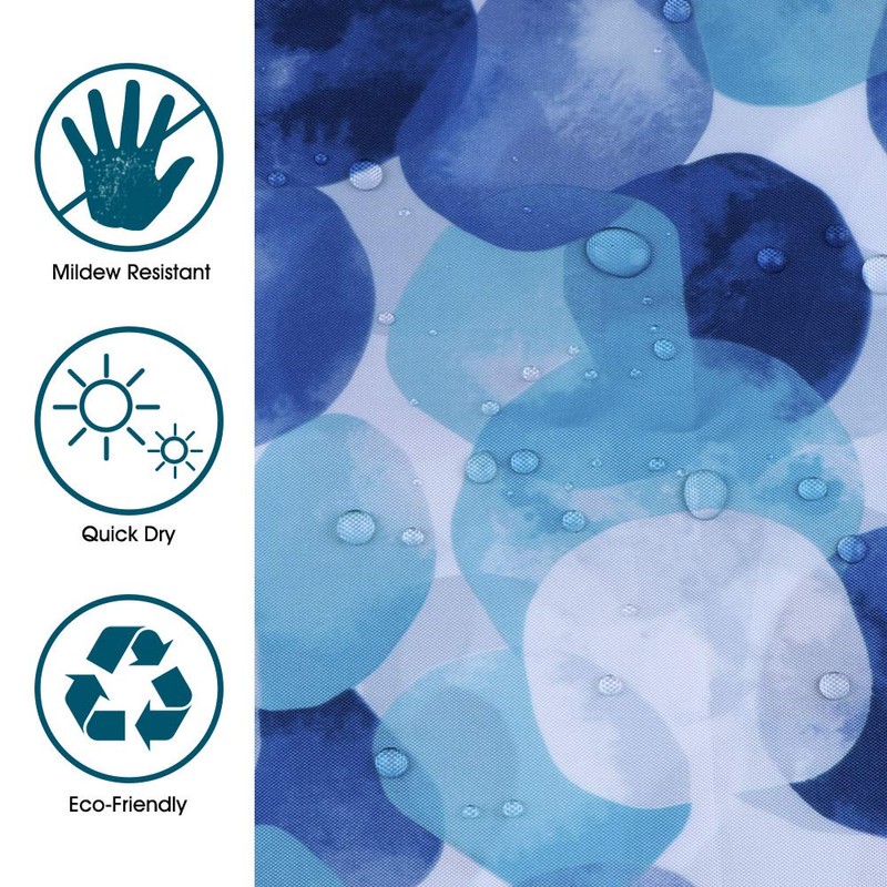 ARICHOMY Shower Curtain, Farmhouse Shower Curtain Set Bathroom Fabric Fall