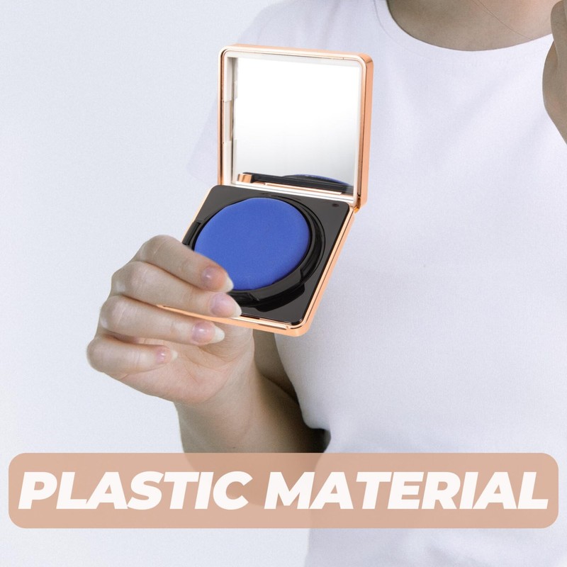 SEWACC Empty Cushion Foundation Container with Sponge Puff Cream Case