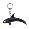 Mojo 387604 Animal Figure Keychain Orca, Black