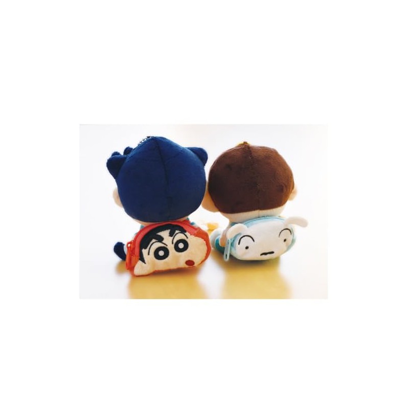 T'S Factory Crayon Shin-chan Backpack Pouch White Blue KS-5544217SI