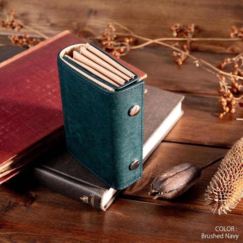 Dom Teporna Mini Wallet, Large Capacity, 24 Cards, Bifold Wallet,