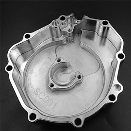 HTTMT - For Suzuki 2005-2008 Gsxr1000 Left Side Engine Stator Cover Chrome [P/N: MT049-CD-GSXR]