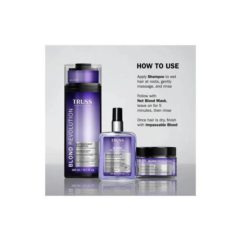 Truss Mascarilla Blond Revolution 180g Reconstrucción