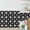 Star Compass Peel & Stick Tile Stickers 30-Pack, 4 x