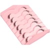 Pestañas Postizas Corto Natural Media Pestañas Wispy Clear Band Cat