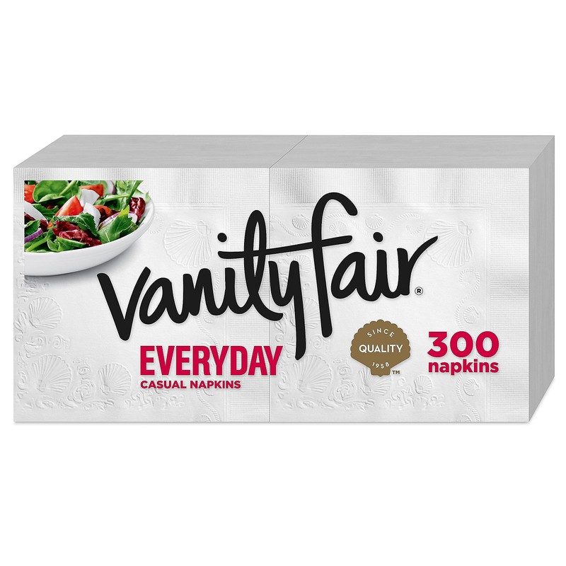 Vanity Fair Everyday Luncheon Napkins, 2-Ply