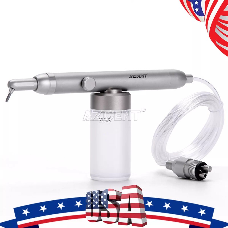 AZDENT Dental Alumina Air Abrasion Polisher Microetcher Sandblasting Gun 4