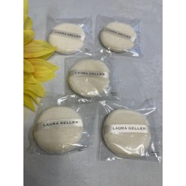 "Lote de 5-Laura Geller polvo facial y corporal soplo terciopelo uso mezcla humeda o seca 2"""