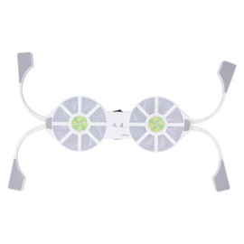 Laptop Cooling Pad, 4-Way Foldable Dual Fan Cooler with Large Air Volume, Heatsink, Notebook USB Cooler (White)