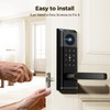 Video Smart Lock with Camera & Doorbell, 5-in-1 Keyless Entry