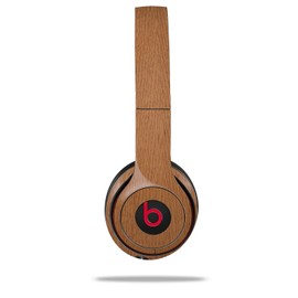 WraptorSkinz Skin Compatible with Beats Solo 4, Solo 3 and Solo 2 Wireless Headphones - Wood Grain - Oak 02 - Decal Vinyl Wrap (Headphones NOT Included)
