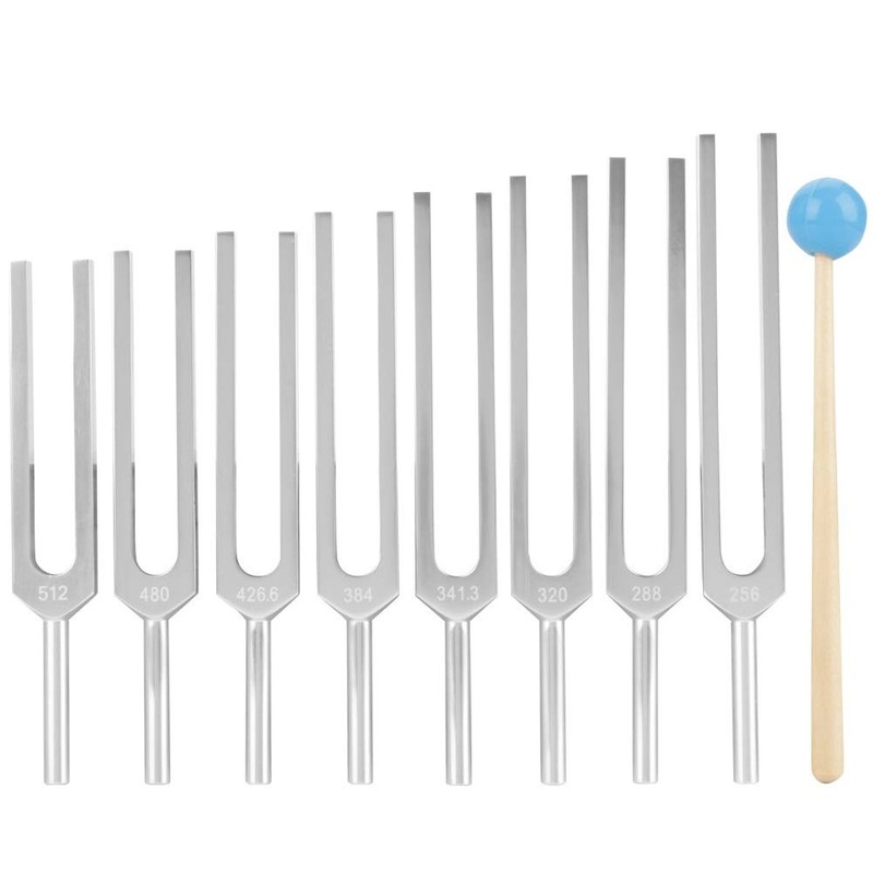 Tuning Fork Aluminium Instruments Tool Medical Fork Set, Aluminium Vibration