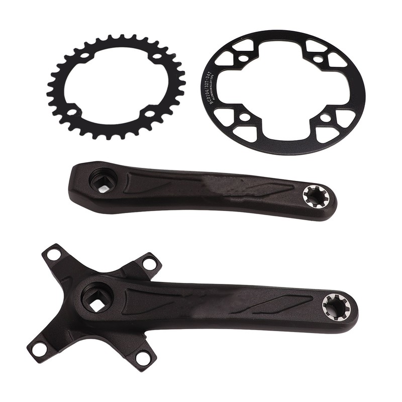 Bicycle Crankset Aluminium Alloy High Strength Lightweight Bicycle Crank Chainring