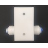 Mini White PRV Plastic Water Pressure Reducing/Regulator Valve c/w 1/4"