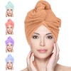 Glamza Microfibre Hair Towel Wrap Super Absorbing Twist Turban Hair
