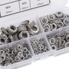 700pcs M3-M8 Combination Box Stainless Steel 304 External Toothed Washer