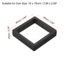 PATIKIL 3.5" x 3.5" 3D Floating Display Case, 3 Pack