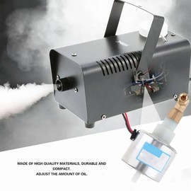 40DCB 18W Fog Smoke Machine Oil Pump, 110V-120V Volume Adjustable Low Noise Fog Smoke Oil Pump Equipment Part Replacement for Fog Smoke Machine Accessories