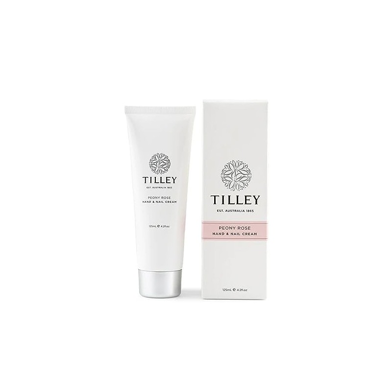 Tilley Classic White Peony Rose Deluxe Hand & Nail Cream