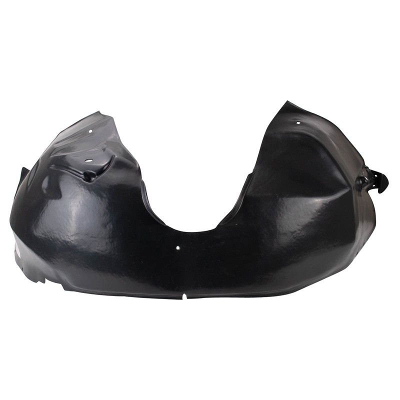 TRQ TRQ Front Left Inner Fender Liner Black Drivers Side