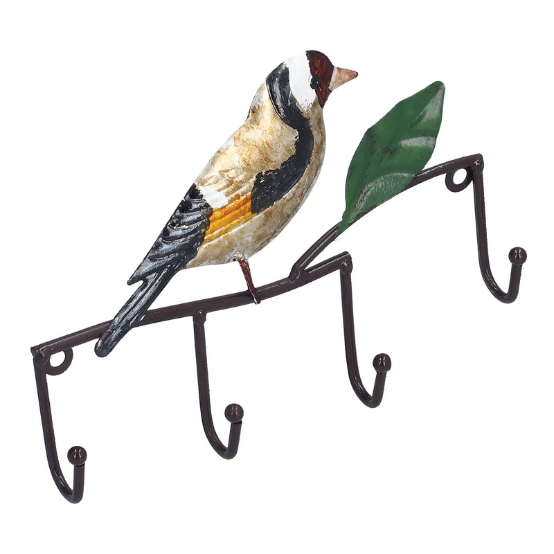 Key Hook Iron Bird Wall Hook Key Hanger Door Coat