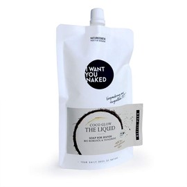 The Liquid Coco Glow Hand Wash Refill, Finely Fragrant, Nourishing Hand Soap with Organic Coconut Oil & Tangerine