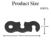 VBSYUYQ 10 Pcs Aluminium Alloy Tent Guyline Adjusters for Camping