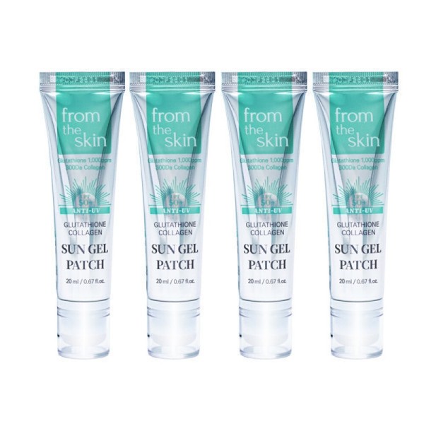 From the Skin Glutathione Collagen Sun Gel Patch 20g x