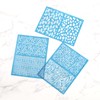 3 Pieces Silk Screen Printing Stencils Clay Accessories for DIY