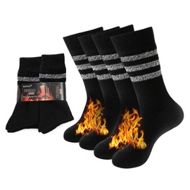 NovForth Thick Thermal Socks for Men, Heated Heavy Warm Socks for Winter