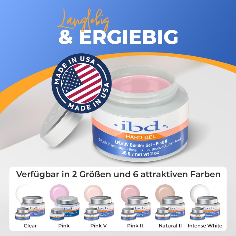 IBD LED/UV B-Gel, 56 g, Pink II