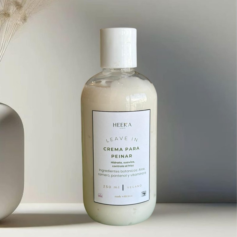 Crema para Peinar Leave-In, 250 ml, con Aloe Vera y