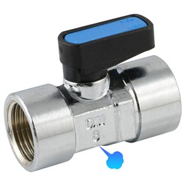 Fittingteile Mini Ball Valves with Forced Ventilation Compressed Air Vent Valves (Thread Size: G 1/4")