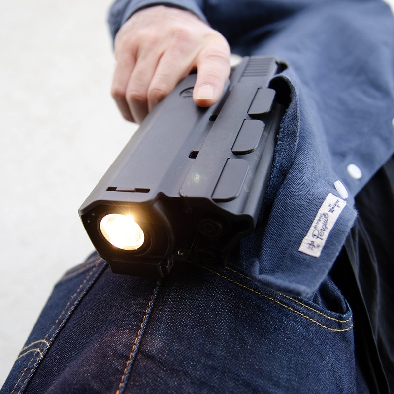 Orpaz T40 Springfield XD Holster with Light, Level II/Level III