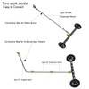 QCHENYI 2-in-1 24" Dual-Function Undercarriage Pressure Washer Cleaner, Surface Cleaner